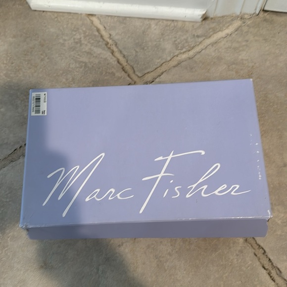 Marc Fisher Silver Multi Texture Joey3 Heels Size 8M - Picture 5 of 6